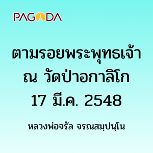 ตามรอยพระพุทธเจ้า รูปภาพ 1