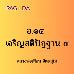 อ.๑๔ เจริญสติปัฎฐาน ๔ รูปภาพ 1