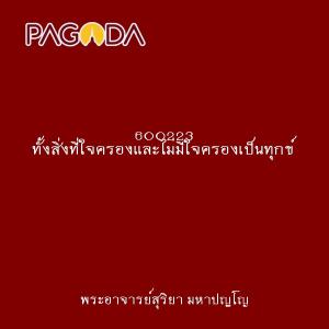 600223 ทั้งสิ่งที่ใจครองและไม่มีใจครองเป็นทุกข์ รูปภาพ 1