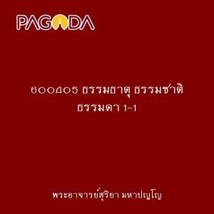 600405 ธรรมธาตุ ธรรมชาติ ธรรมดา 1-2 รูปภาพ 1