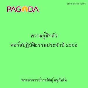 25680104_1900_ความรู้สึกตัว คอร์สปฏิบัติธรรมประจำปี 2568 รูปภาพ 1