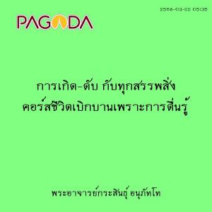 25680322_0535_การเกิด-ดับ กับทุกสรรพสิ่ง คอร์สชีวิตเบิกบานเพ ... รูปภาพ 1