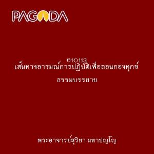 610113 เส้นทางอารมณ์การปฏิบัติเพื่อถอนกองทุกข์ ธรรมบรรยาย รูปภาพ 1