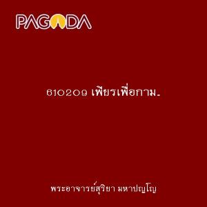 610209 เพียรเพื่อกาม..หรือเพียรเพื่อออกจากทุกข์ รูปภาพ 1