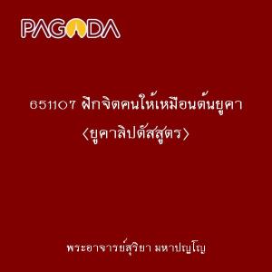 651107 ฝึกจิตคนให้เหมือนต้นยูคา (ยูคาลิปตัสสูตร) รูปภาพ 1