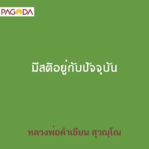 มีสติอยู่กับปัจจุบัน รูปภาพ 1