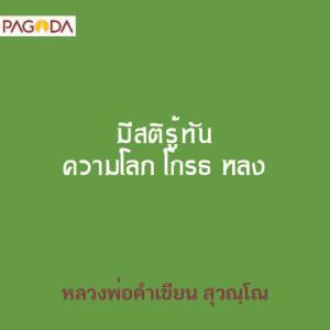 มีสติรู้ทันความโลบ โกรธ หลง รูปภาพ 1