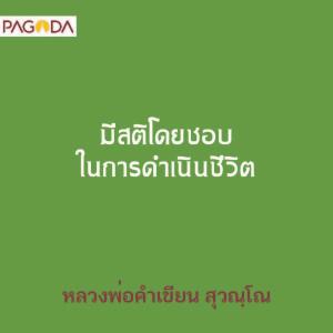 มีสติโดยชอบในการดำเนินชีวิต รูปภาพ 1